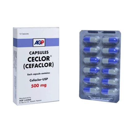 Ceclor Capsules 500Mg