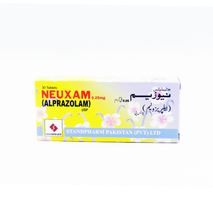 Neuxam 0.25Mg Tablets