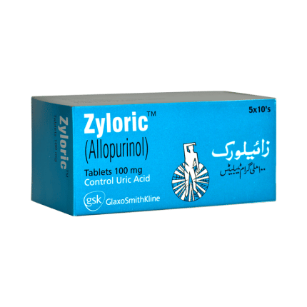 Zyloric 100mg Tablet