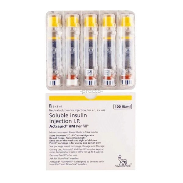 Actrapid Penfilhm 3Ml