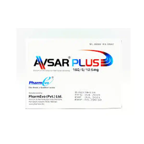 Avsar Plus 5/160/12.5mg Tablet - Image 1