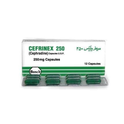 Cefrinex Capsules 250Mg