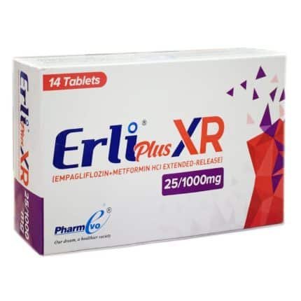 Erli Plus XR 25/1000mg Tablet