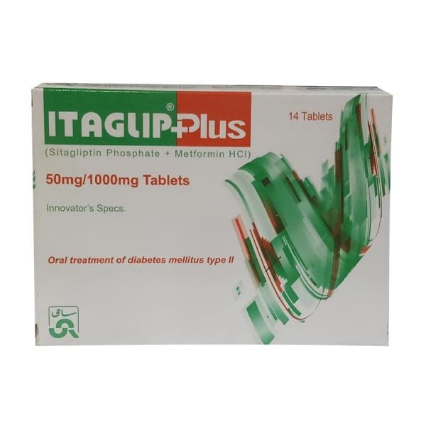 ITAGLIP-PLUS-50-1000MG-TAB.jpg Itaglip 50/1000Mg Tablets - Image 1