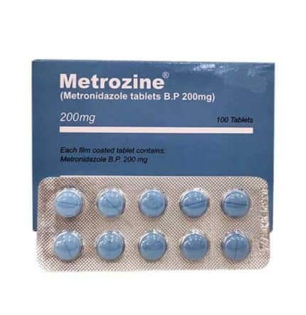 Metrozine Tablets 200Mg
