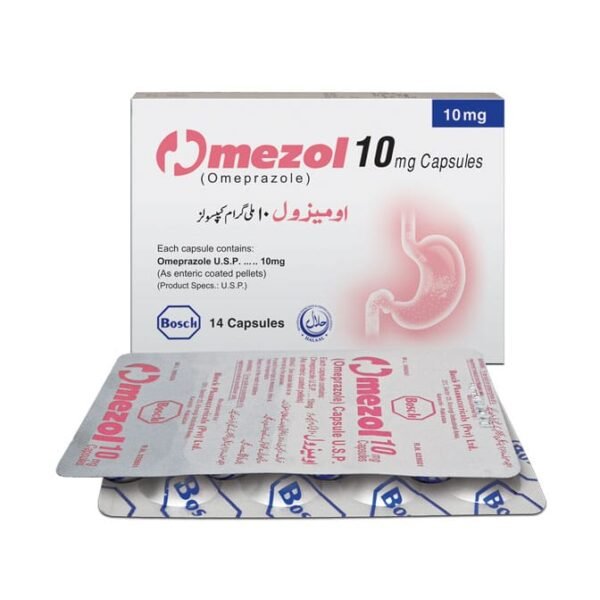 Omezol 10mg Capsules 14sPack