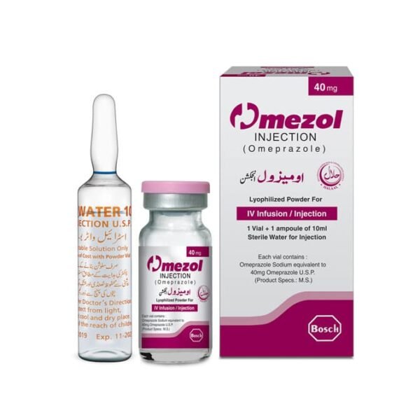 Omezol 40mg Injection for IV Infusion