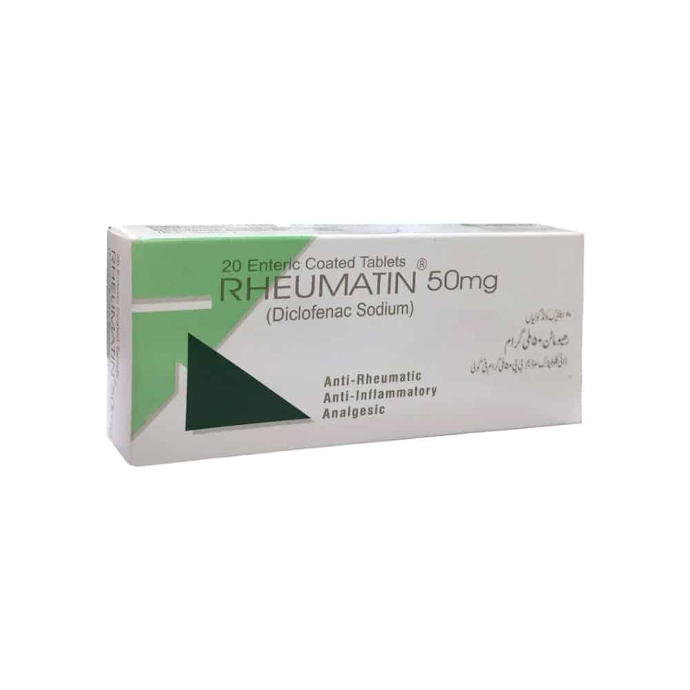 Rheumatin2050mg.jpg Rheumatin Tablets 50Mg - Image 1