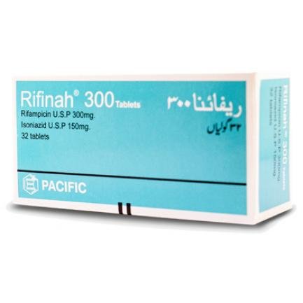 Rifinah Tablets 300Mg - Side Effects - Buy Online - ₨ 940 - khasmart