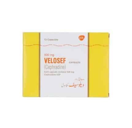 Velosef Capsules 500Mg