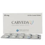 Carveda 25mg Tablet
