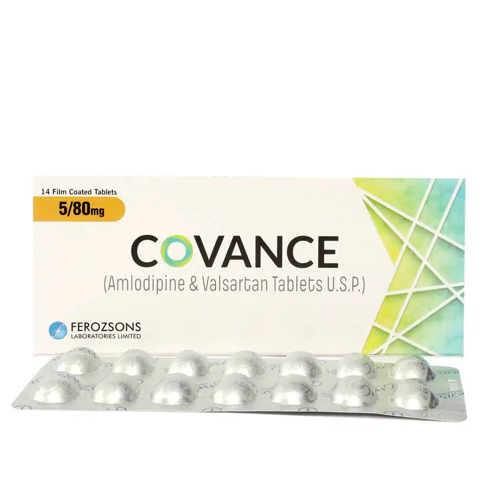Covance 5/80mg Tablet - Image 1