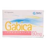 Gabica Capsules 50Mg