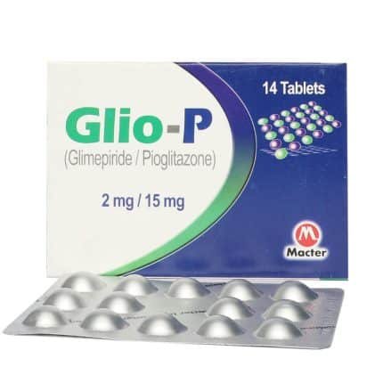 Glio-P 2/15mg Tablet