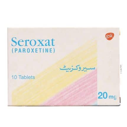 Seroxat 20mg Tablet