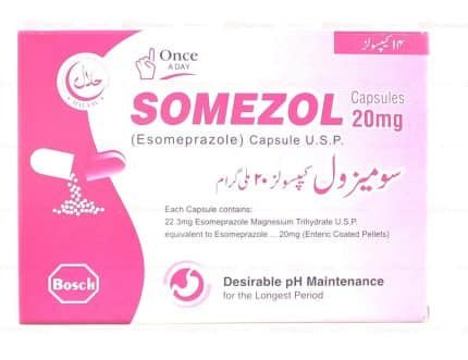 Somezol Capsules 20Mg
