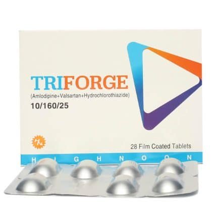 Triforge 10/160/25mg Tablet