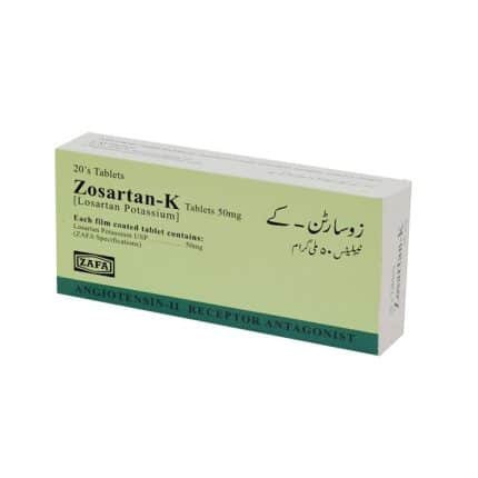 Zosartan-K 50Mg Tablets