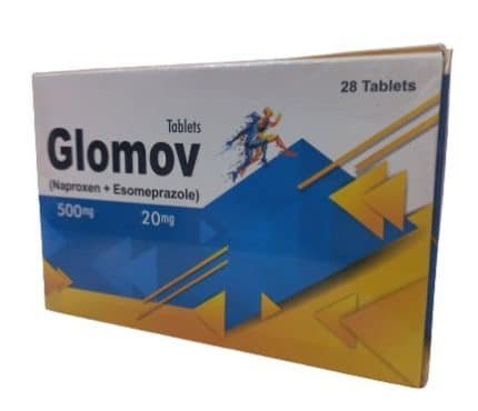 GLOMOV 500/20MG TABLET