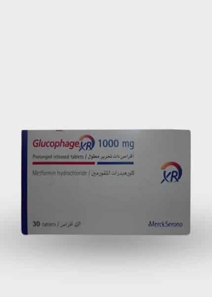 GLUCOPHAGE XR 1GM TABLET