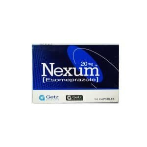 NEXUM 20MG CAPSULES