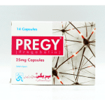 PREGY 25MG CAPSULE