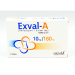 EXVAL A 10/160 TABLET