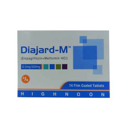 DIAJARD M 12.5/500MG TABLET