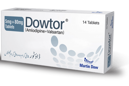 DOWTOR 5/80MG TABLET