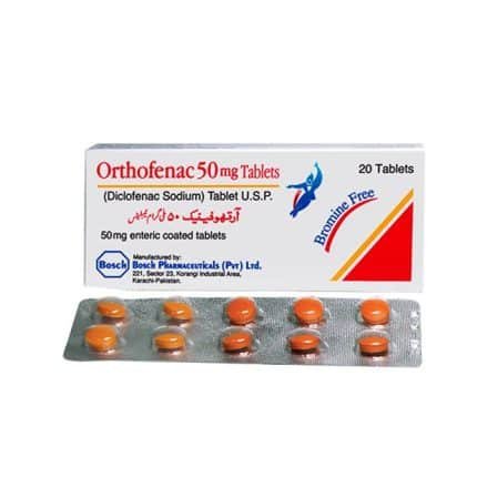 ORTHOFENAC TABLET 50MG