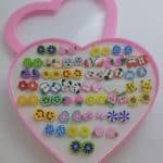 Cute kids Fashion Assorted polymer clay studs