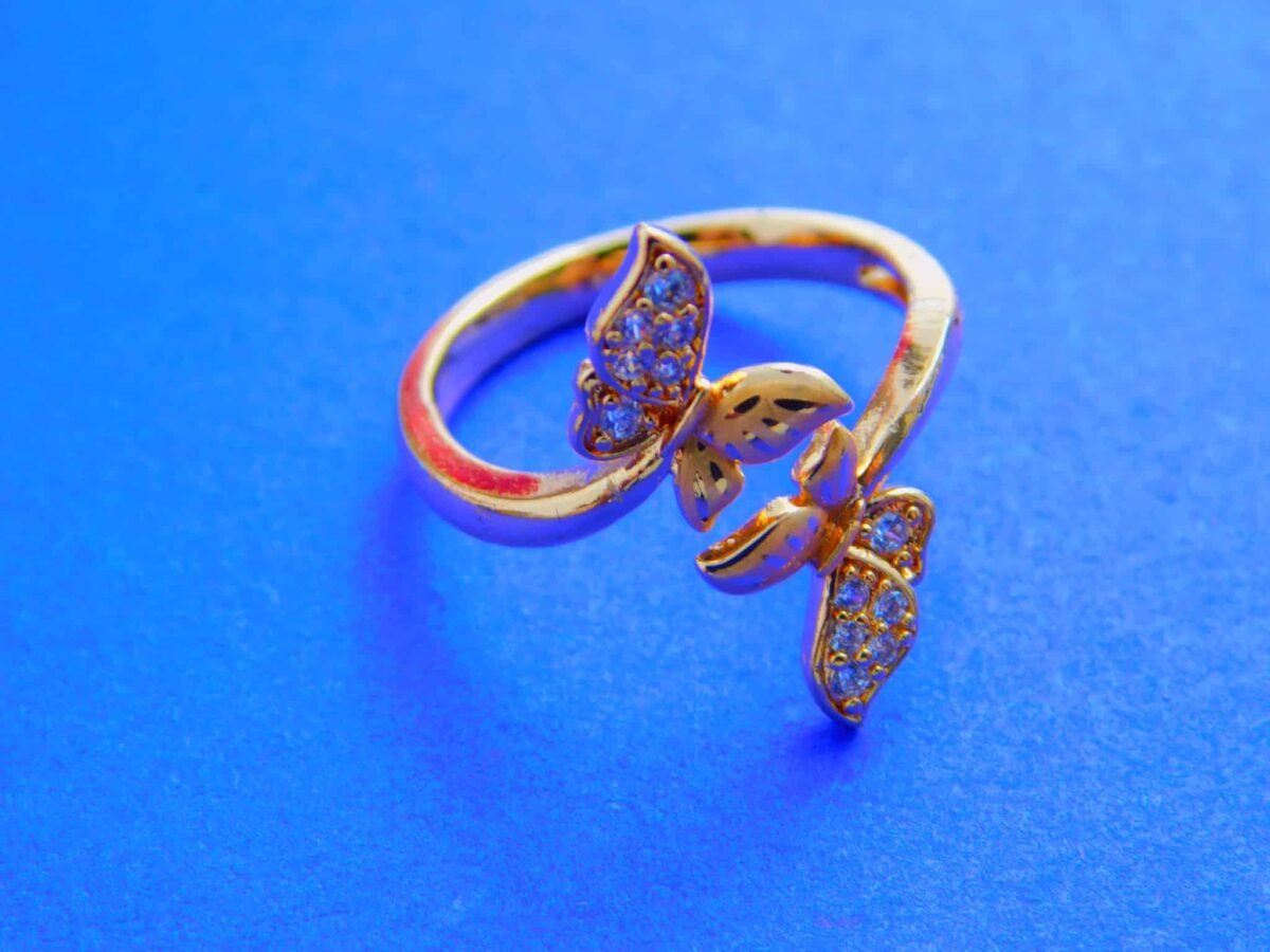 Eligant Butterfly Ring - Gold - Image 3