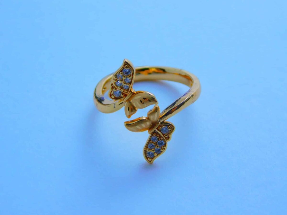 Eligant Butterfly Ring - Gold - Image 2