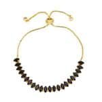 Delicate Marquise Blackstone bracelet