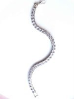 Sterling Silver Sparkling bracelet - CRYSTAL - Image 2