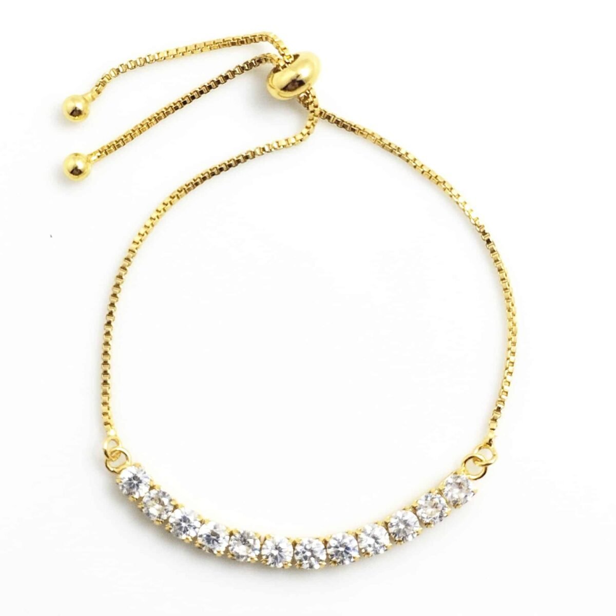 Goldplated cubiccrystal  Bracelet - Image 3