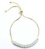 Goldplated cubiccrystal  Bracelet