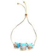 Zirconia cubic stone bracelet - Ferozi