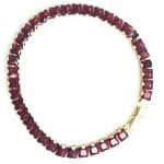 Rrhinestone Sparkling bracelet - red
