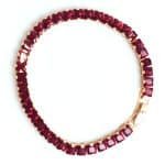 Rrhinestone Sparkling bracelet - red - Image 2
