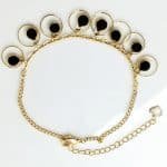 Pair of Black charms Ankelet - Image 2