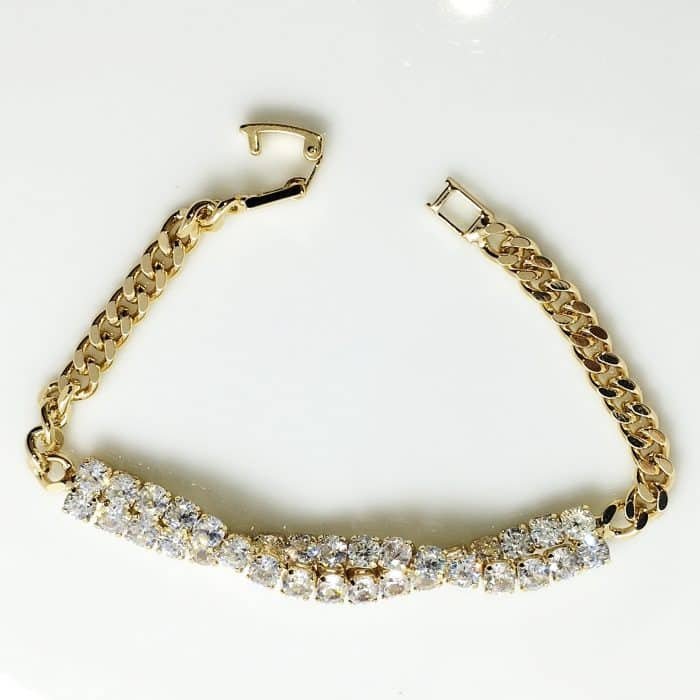Rrhinestone Sparkling Twist bracelet - - Image 2