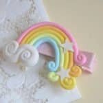 Rainbow hair clips - Image 4
