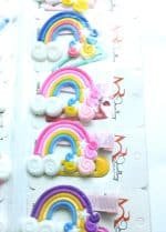 Rainbow hair clips - Image 6