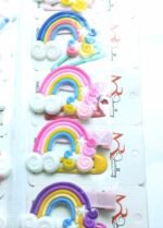 Rainbow hair clips - Image 6