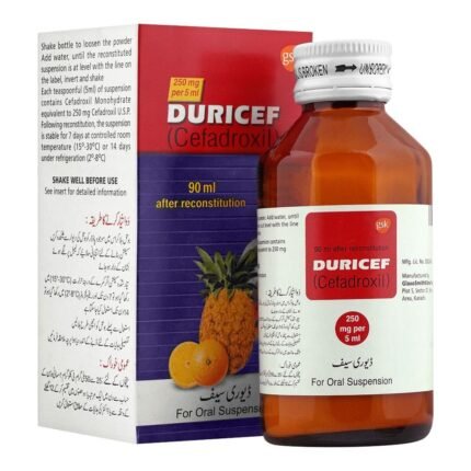 Duricef Suspension  250Mg 90Ml