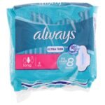 Always Pads Ultra Thin Long Single 8S