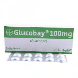 GLUCOBAY TABLET 100MG - Image 1