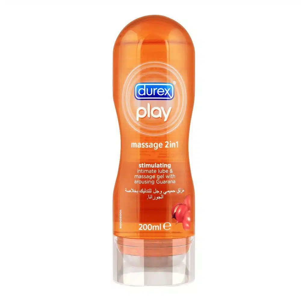 Durex-Stimulating-2-in-1.jpg DUREX PLAY MASSAGE 2 IN 1 STIMULATING - GUARANA - Image 1