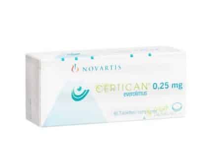Certican 0.25mg Tablet